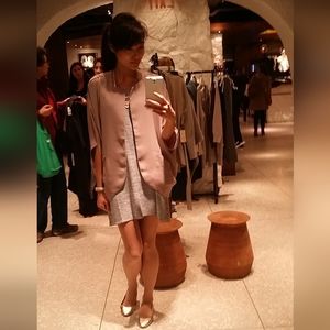 Aritzia Wilfred Free Ozersized Drape Dress